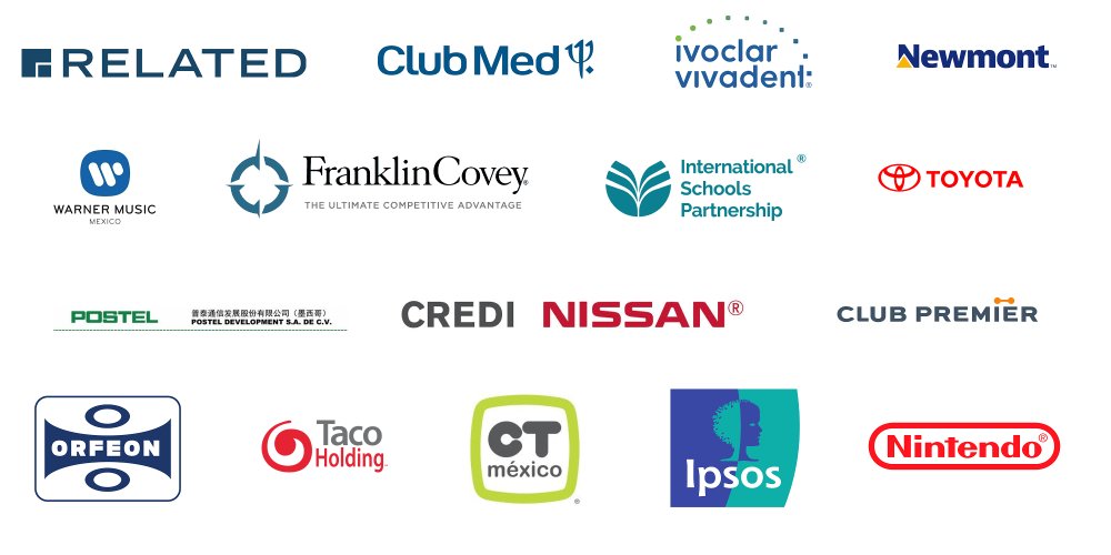 Logos de clientes